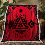 Gothistar Infernal Eclipse Woven Tapestry Blanket