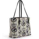 Gothistar Raven's Elegy Leather Tote Bag