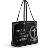 Gothistar Arise From Ash Leather Tote Bag