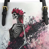 Gothistar Veil Of Grace Personalized Leather Tote Bag