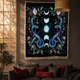 Gothistar Midnight Ascend Woven Tapestry Blanket
