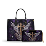 The Fallen Sanctum leather bag and wallet bundle