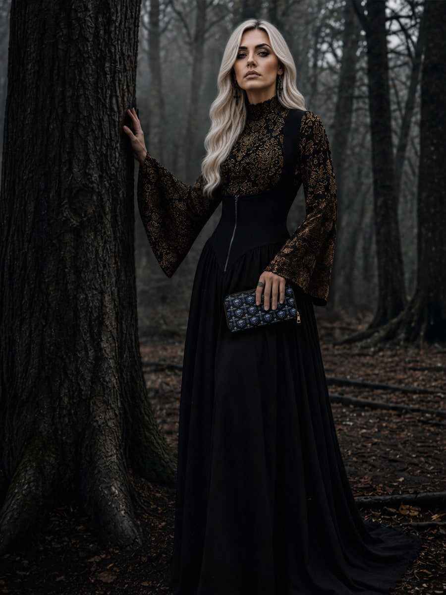 The Dark Cross leather wallet purse