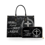 Arise From Ash leather bag and wallet bundle