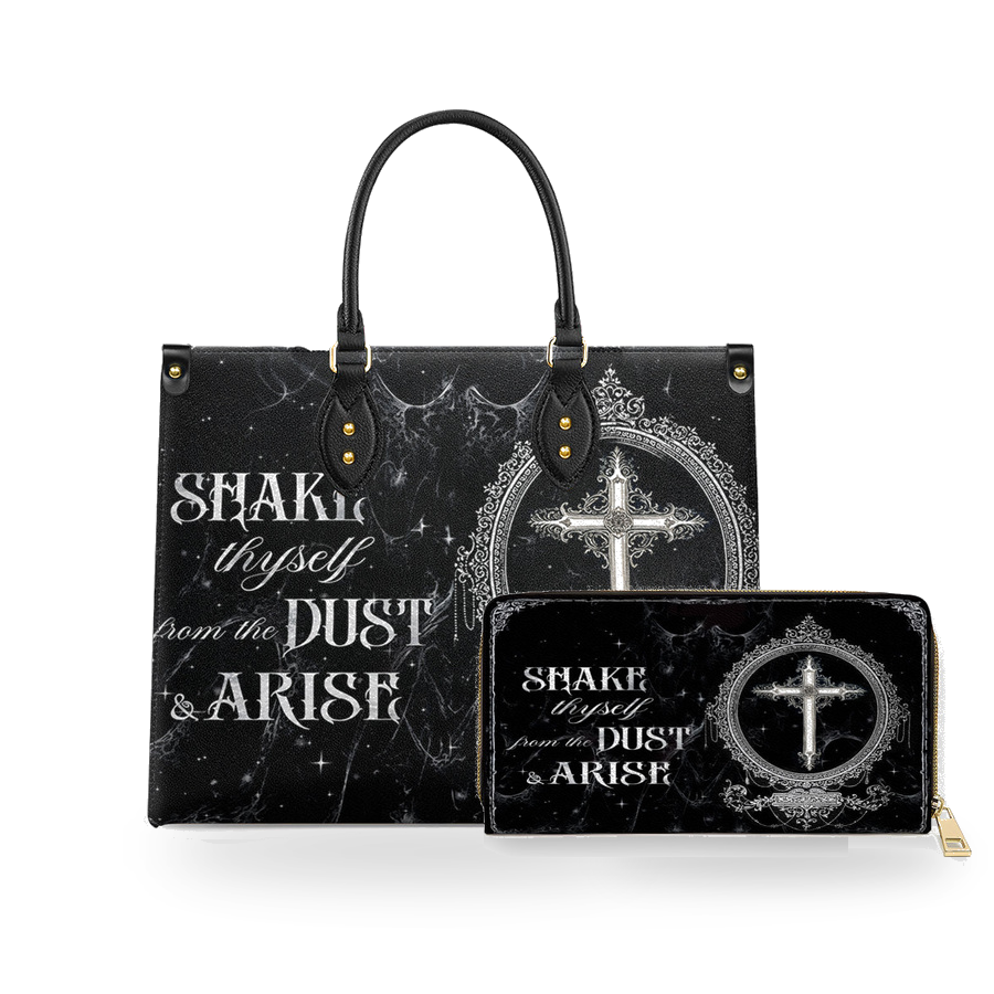 Arise From Ash leather bag and wallet bundle