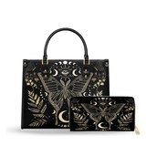 Moonwing Enigma leather bag and wallet bundle
