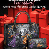Gothistar Dancing Witches Leather Bag