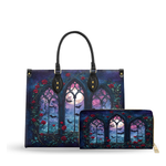 Cathedral Of Midnight leather bag and wallet bundle