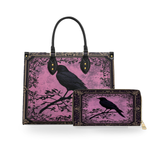 The Quiet Watcher leather bag and wallet bundle