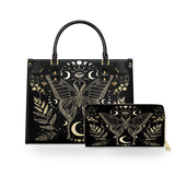 Moonwing Enigma leather bag and wallet bundle