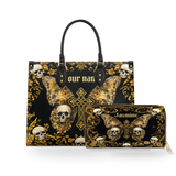 The Monarch Of The Damned leather bag and wallet bundle