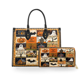 Trick Or Treat leather bag and wallet bundle